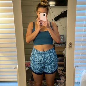 Athletic Works Blue Running Shorts